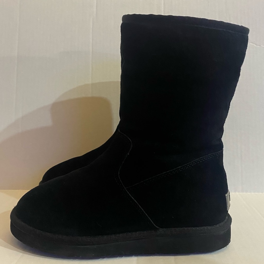 UGG Australia Pierce Suede Boots - Black - Wmns Sz 6